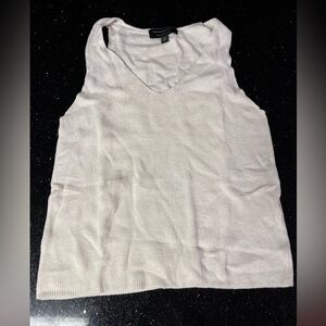 Banana Republic Cream SweaterTank Top